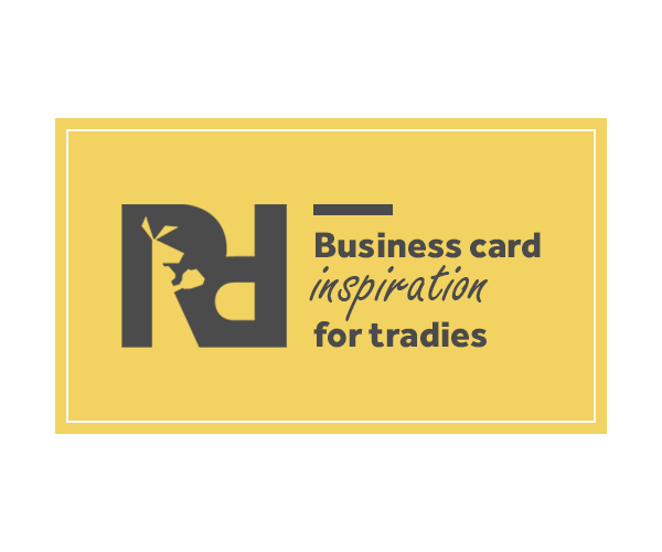 Tradie Business Cards